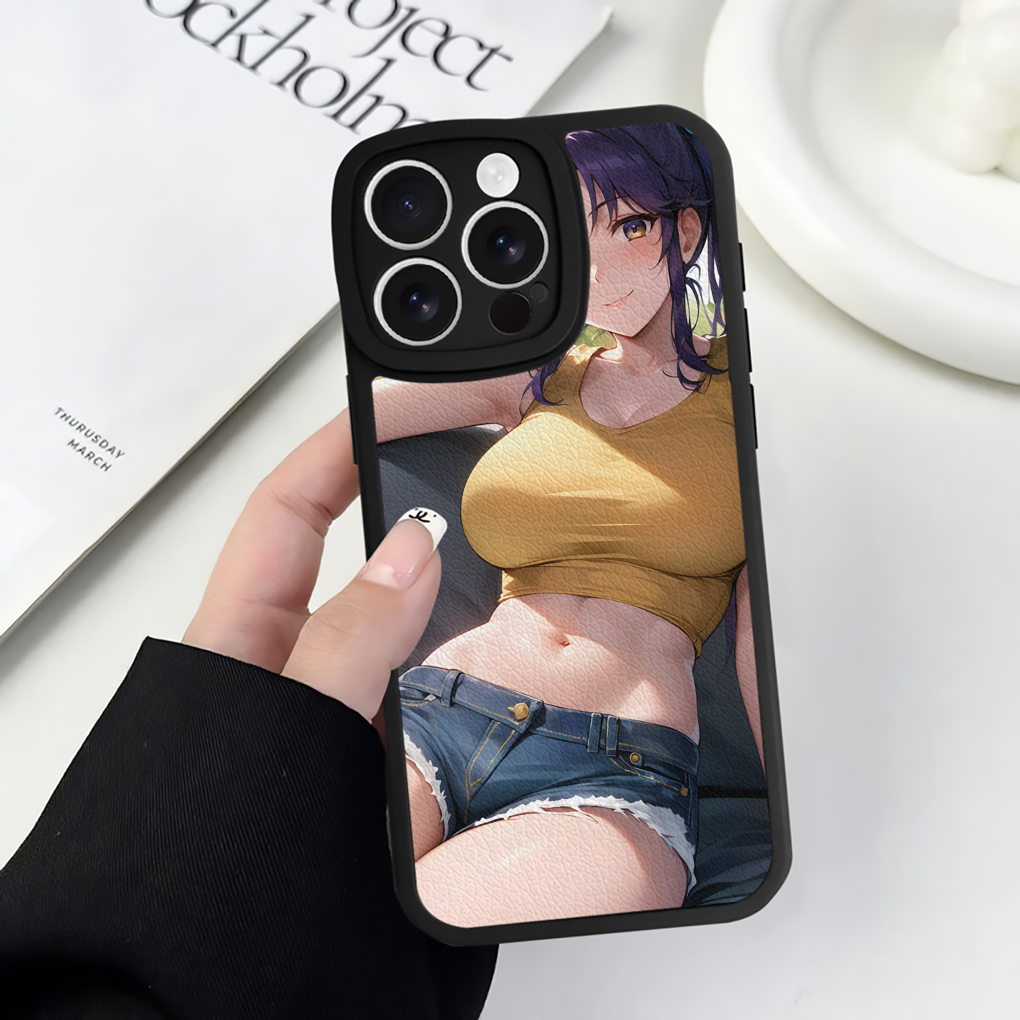 （画像用） EVA 新世紀エヴァンゲリオン 【iPhone 16シリーズ対応】シリコンスマホケース（レザー調） 材質：シリコン